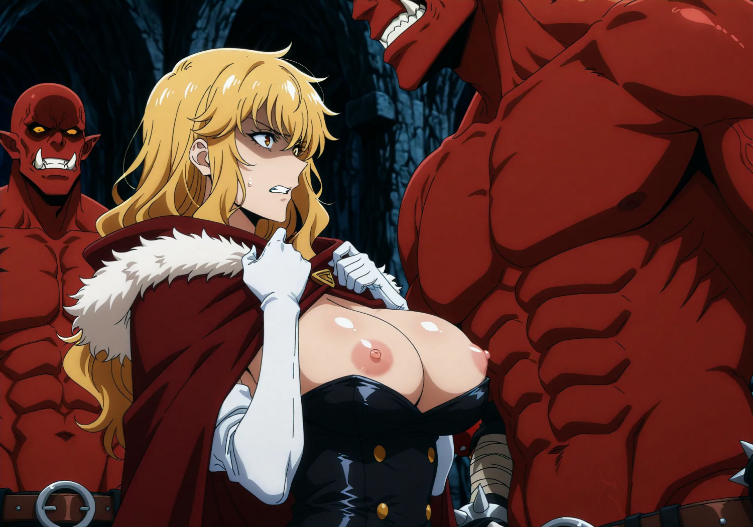 Female warrior forced to suck her enemy's cock #nbPTbvRD